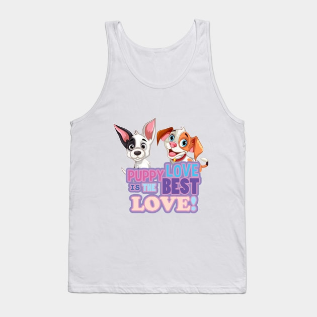 Puppy love Tank Top by madihaagill@gmail.com